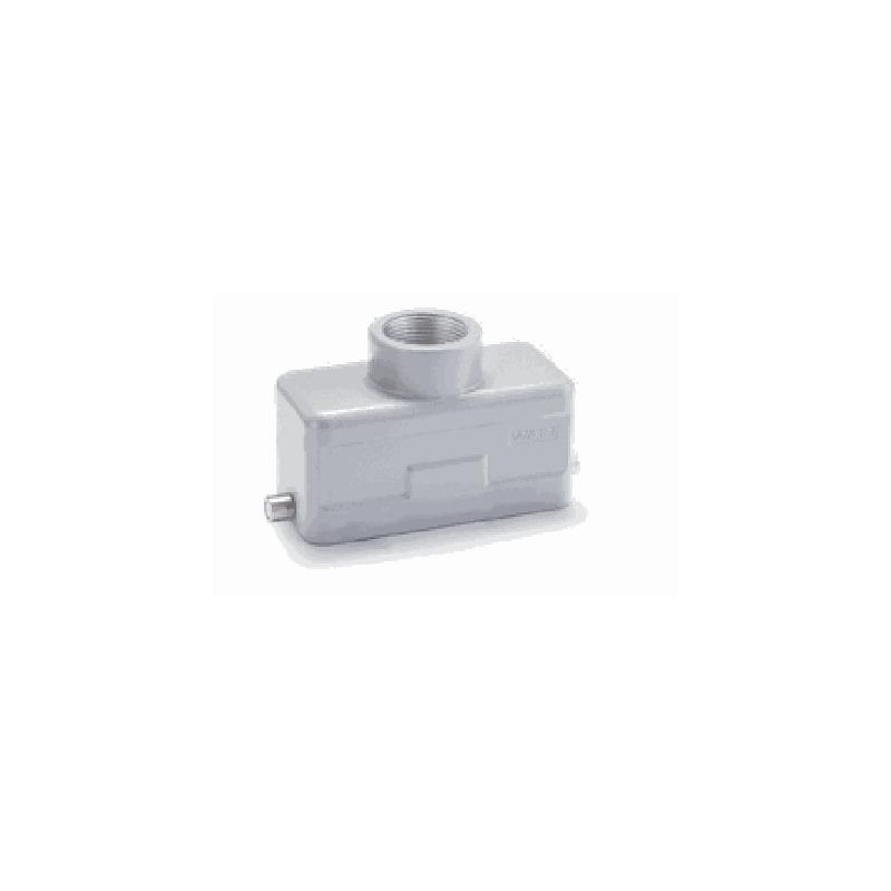 Capot 16B, Aluminium moulé sous pression, IP67, Sortie verticale, PG21